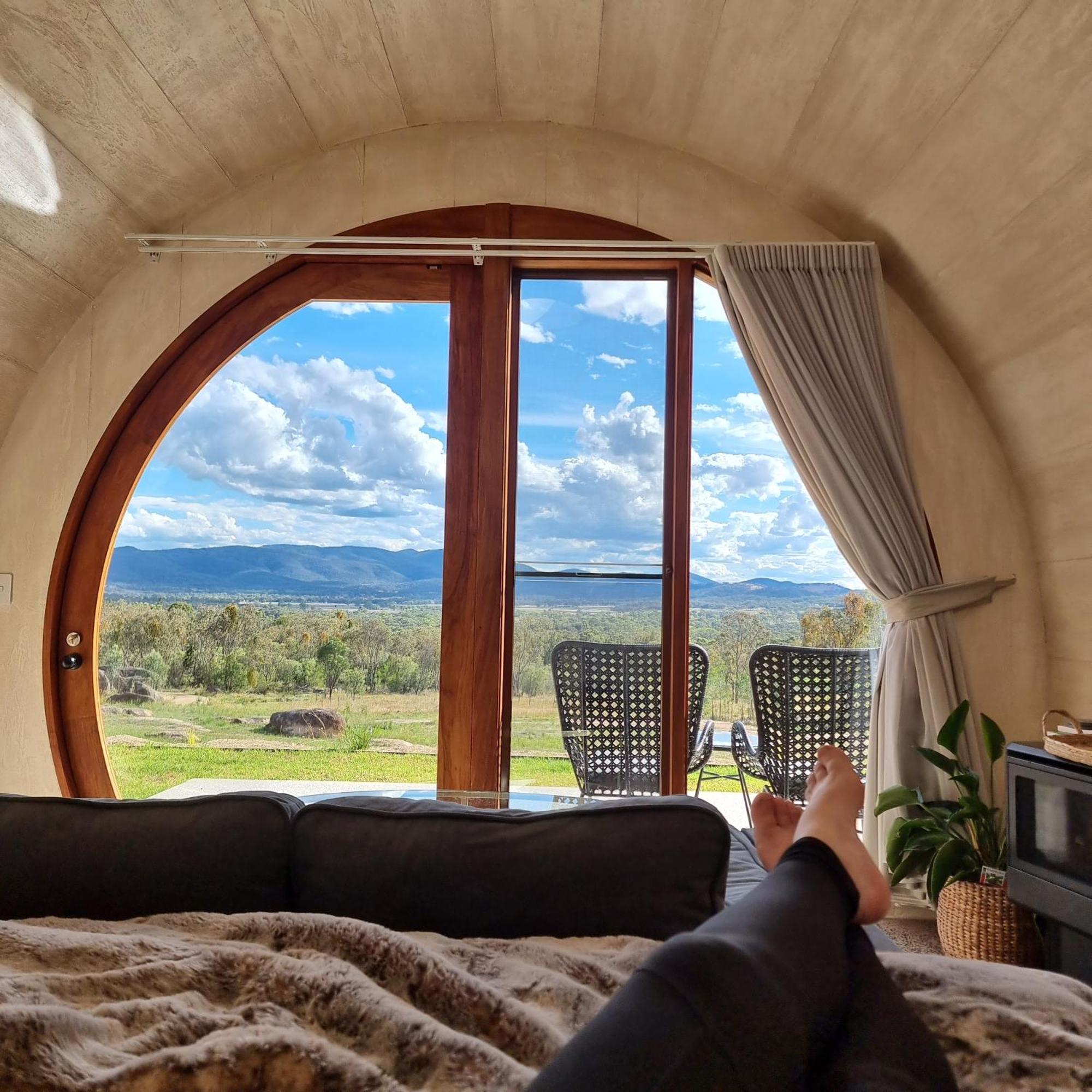 Barrel View Luxury Cabins Ballandean Dış mekan fotoğraf
